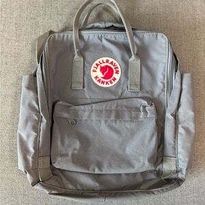 Fjallraven Gray Backpack Classic Design